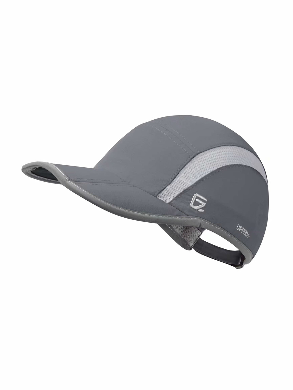 Reflective Folding Outdoor Hat Unstructured | Dark Gray | Size 6 7/8-7 1/2